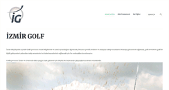 Desktop Screenshot of izmirgolf.org